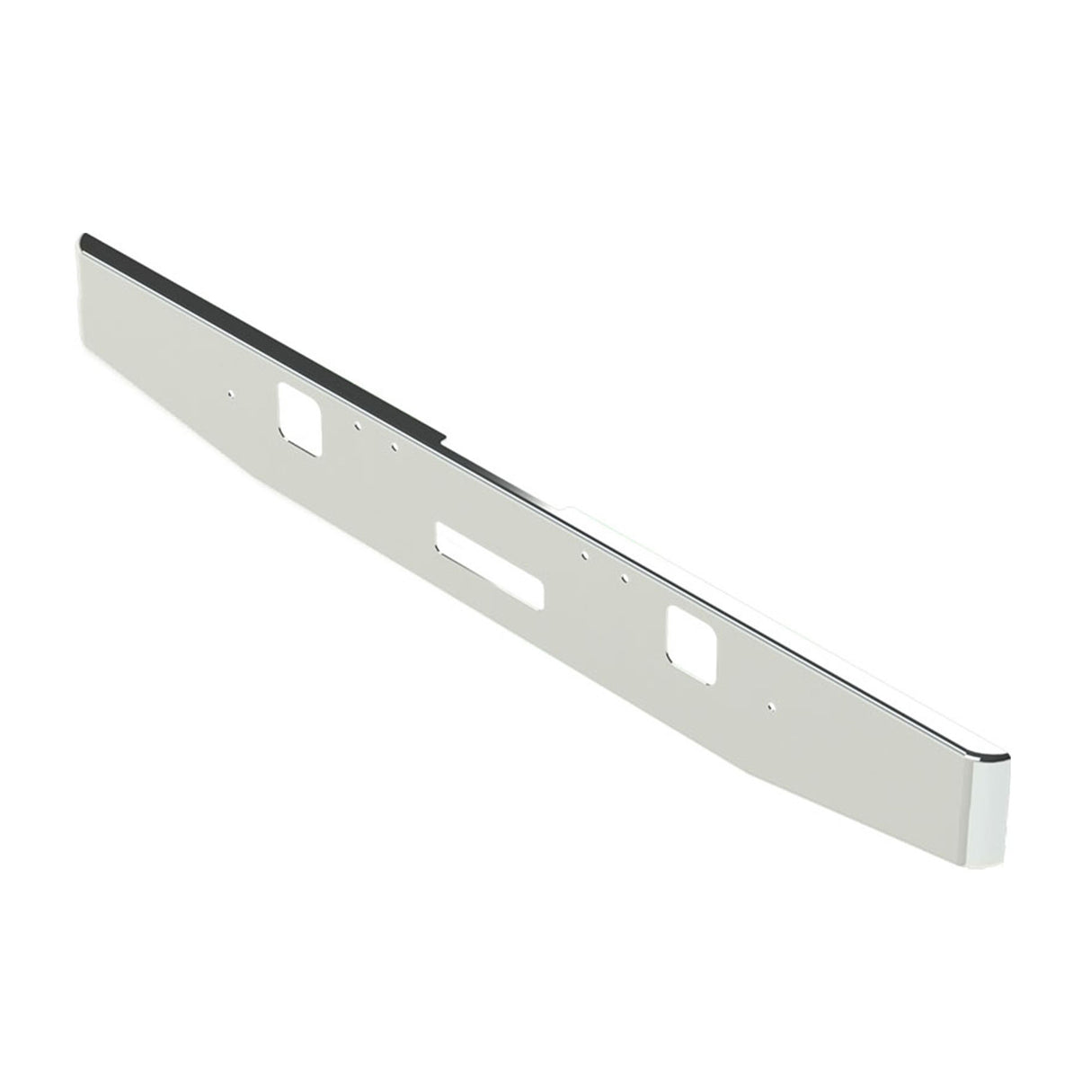 Freightliner FLD, Classic, 1400 Series Bumper Chrome Taper Rolled End