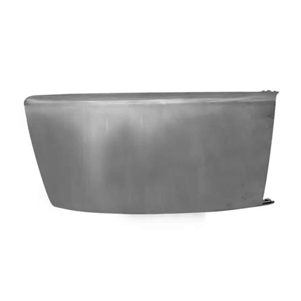 Freightliner M2 106, M2 112 Bumper End Chrome Flat Mount Style 30"