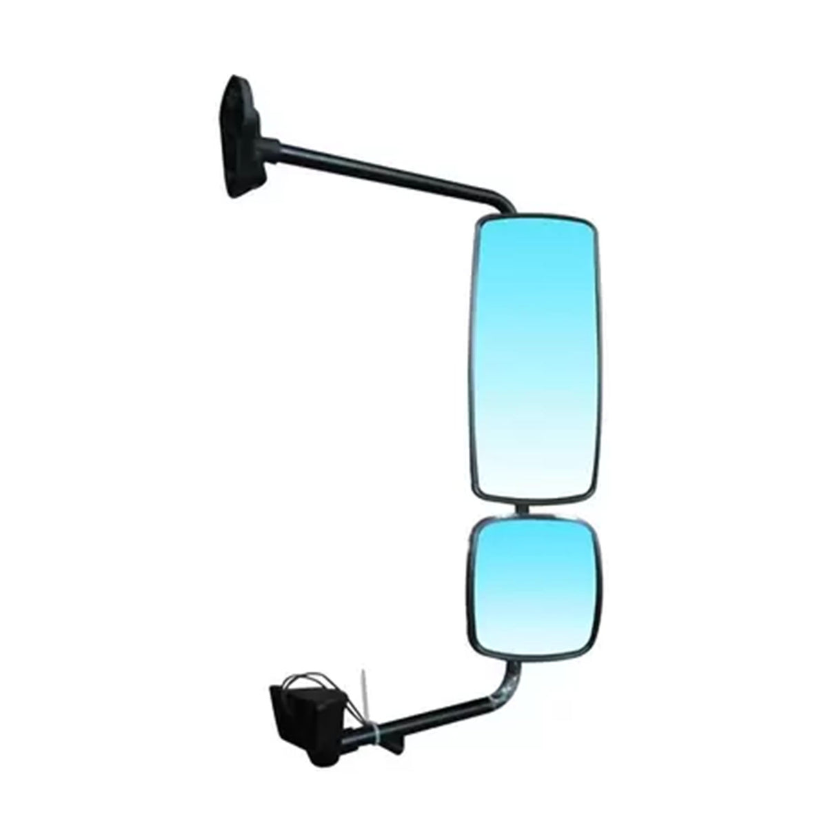 Freightliner M2 106, M2 112 Door Mirror Power Heated Chrome and Black 2003 & Newer Passenger Side