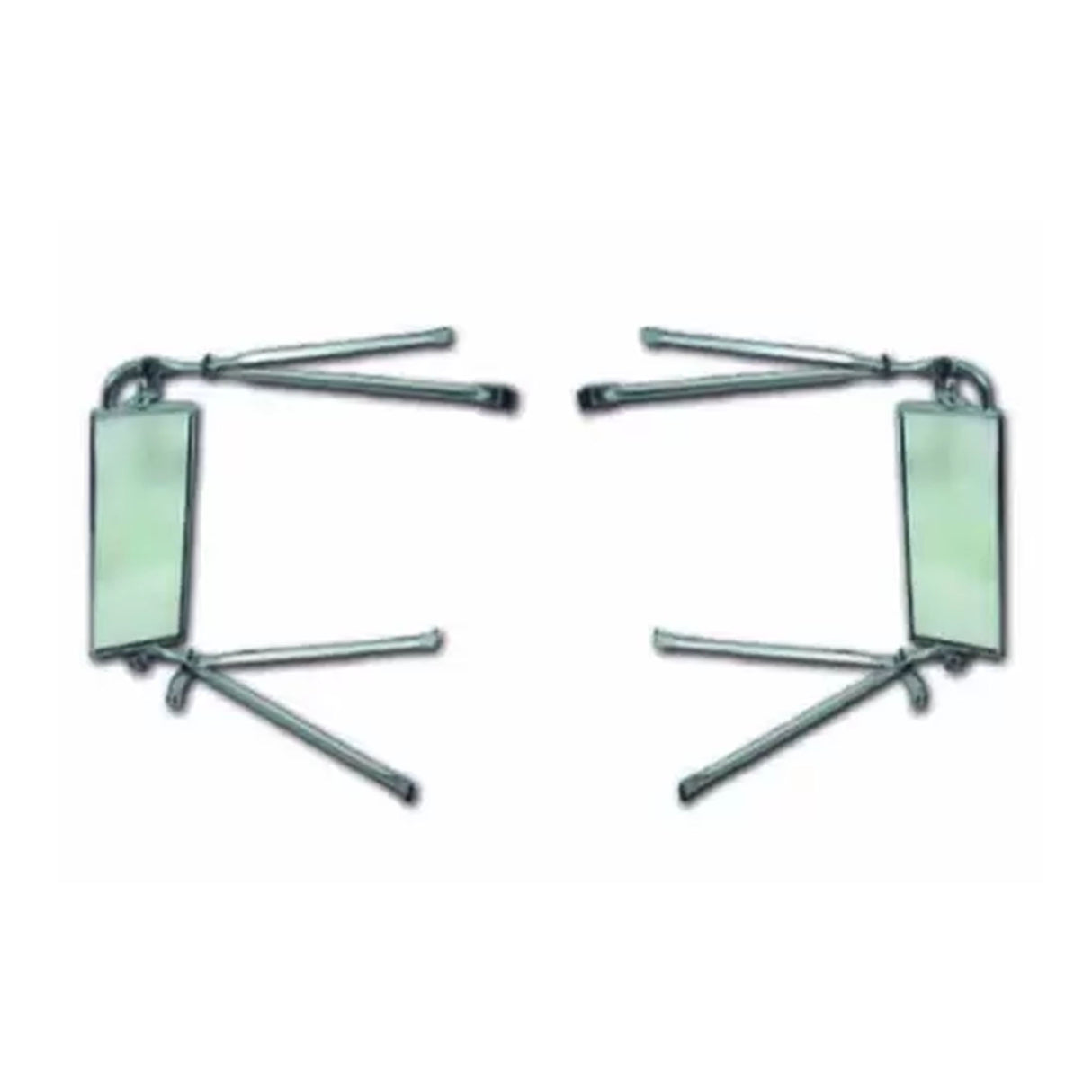Freightliner FLD 120, FLD 112 Door Mirror Stainless Steel Pair 1989 & Newer