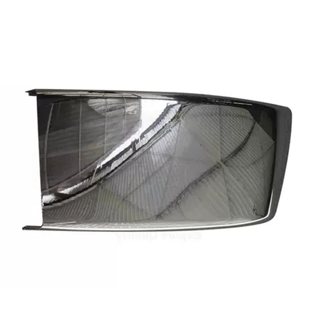 Freightliner M2 106, M2 112 Bumper End Chrome Triangle Mount 30"