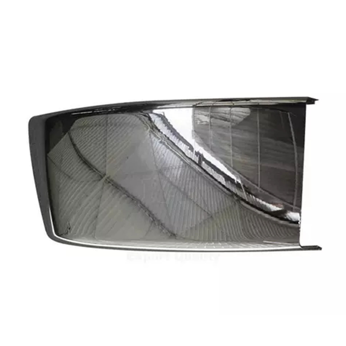 Freightliner M2 106, M2 112 Bumper End Chrome Triangle Mount 30"