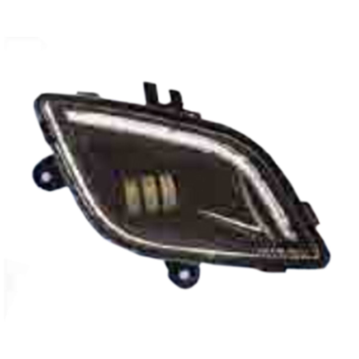 Freightliner Cascadia Fog Light Black LED 2018 & Newer Passenger Side