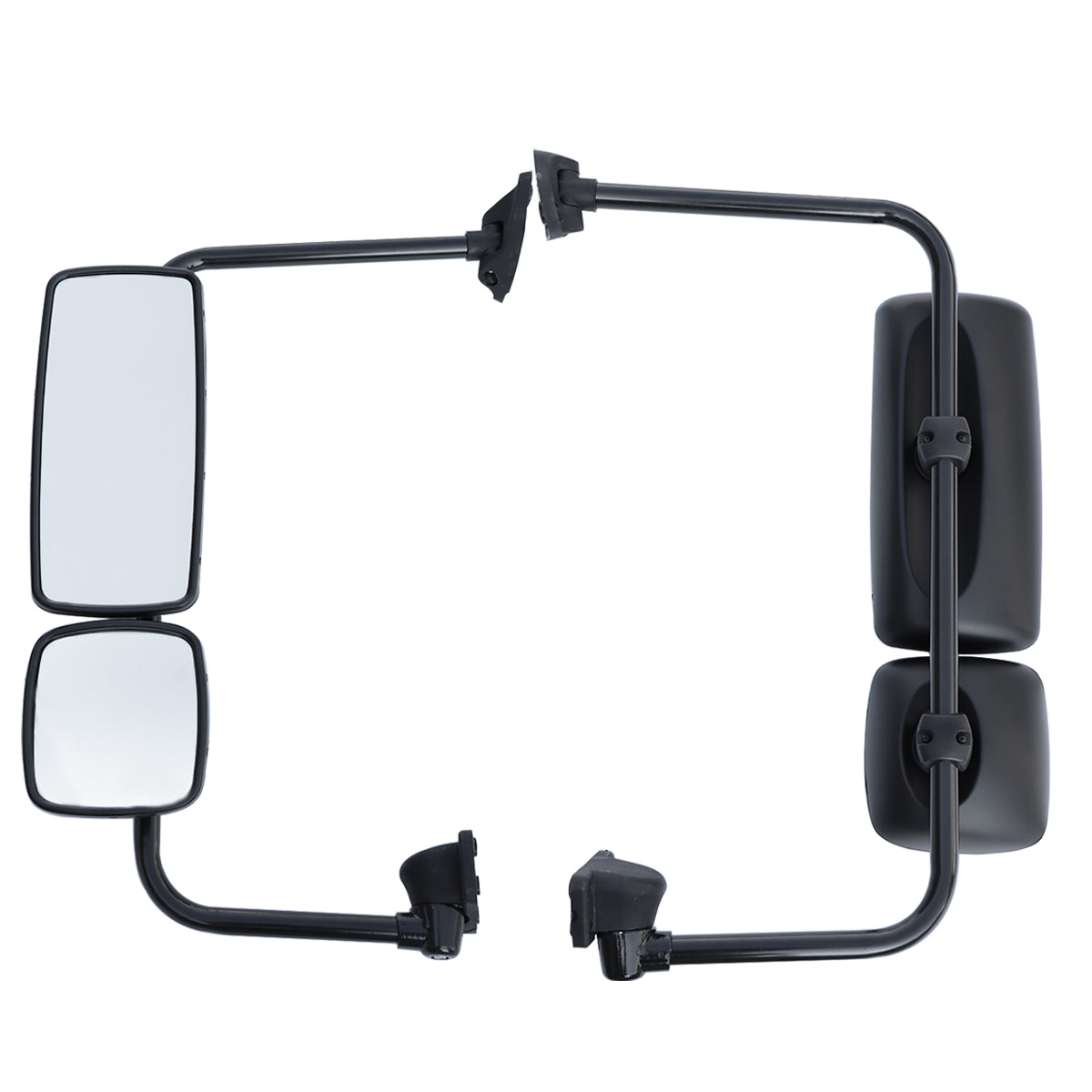 Freightliner M2 Black Door Mirror Assembly Driver Side With Bracket 2003 - 2015