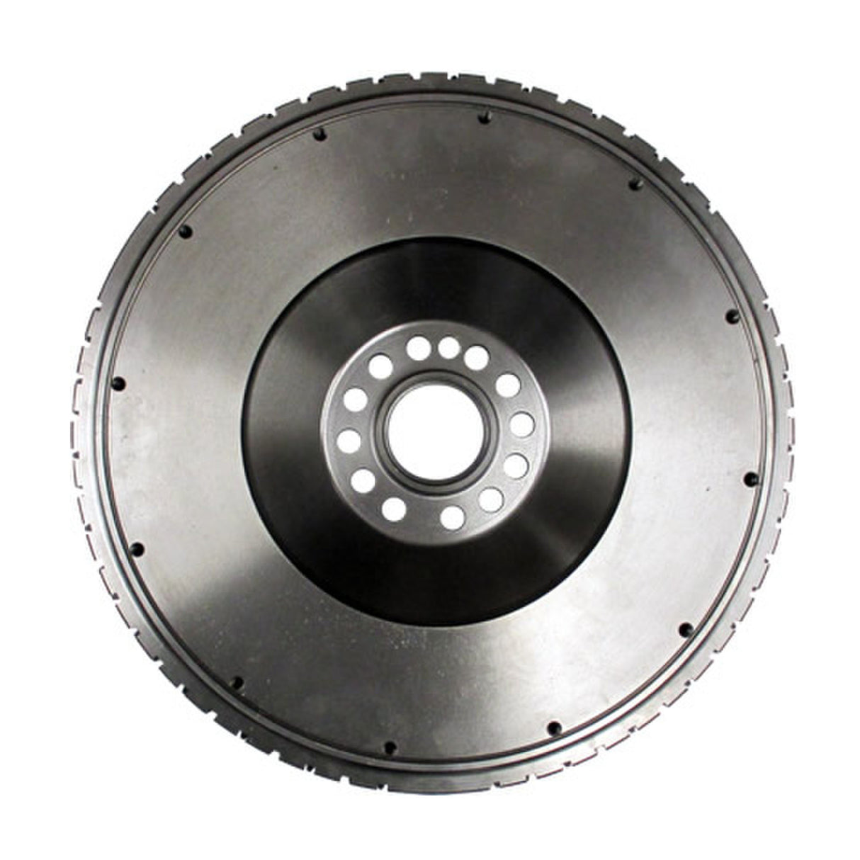 Mack MP7 Flywheel, Crank Mtg. Bolt Holes 13, Cover Assembly Mtg. Bolt Holes 12, Ring Gear Teeth 153, Ring Gear O.D. 19-3/8” 21514061 Mack , 20790714 Mack