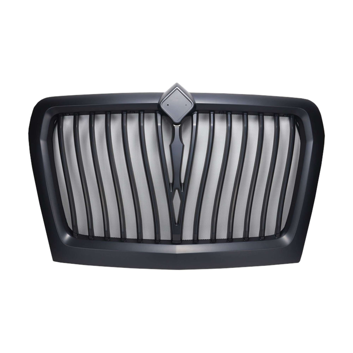 International LT Grille With Bug Screen Satin Black 2017 & Newer