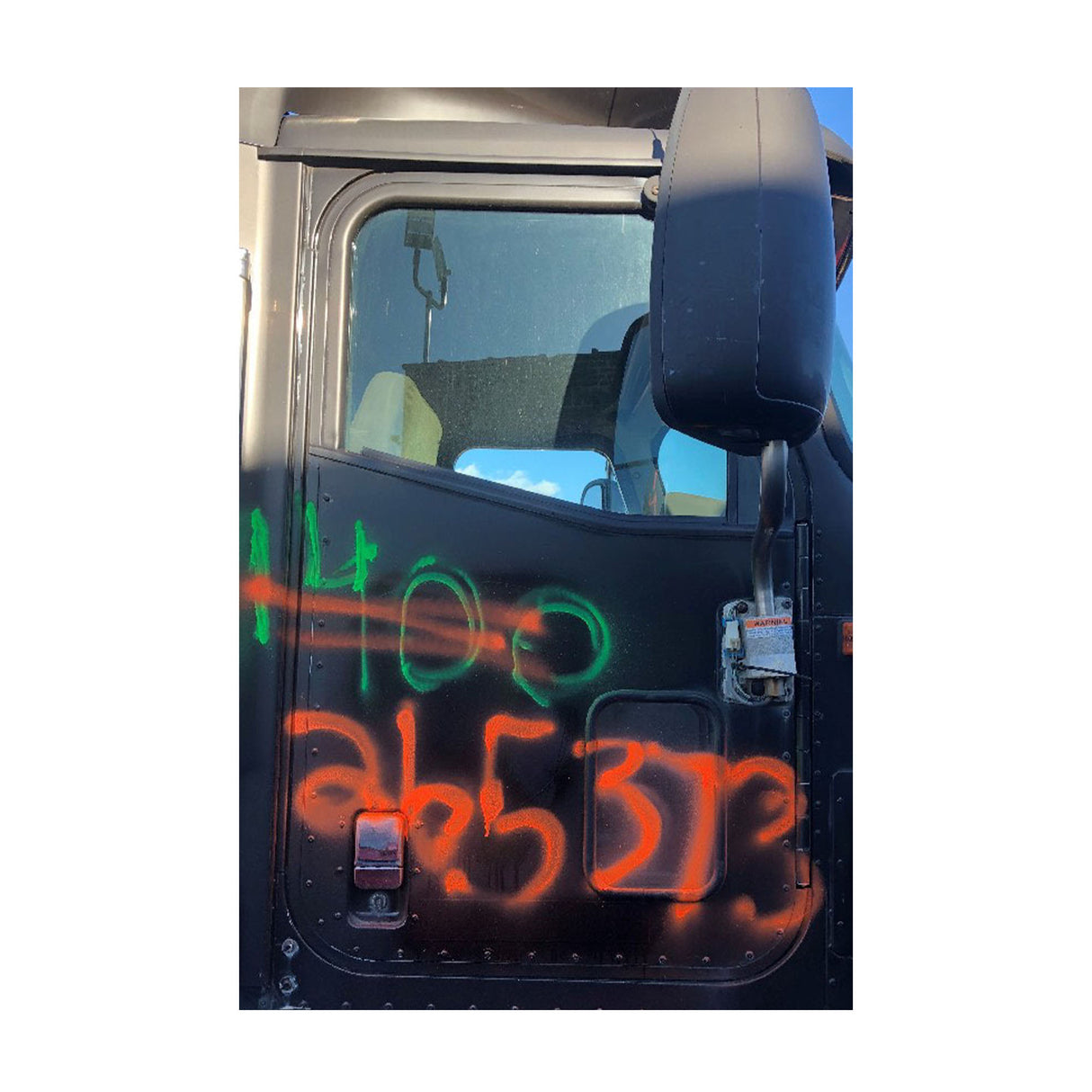 International 9100I Door Used