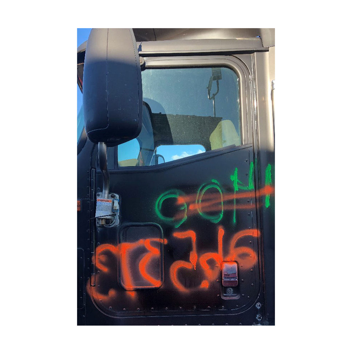 International 9100I Door Driver Side Used