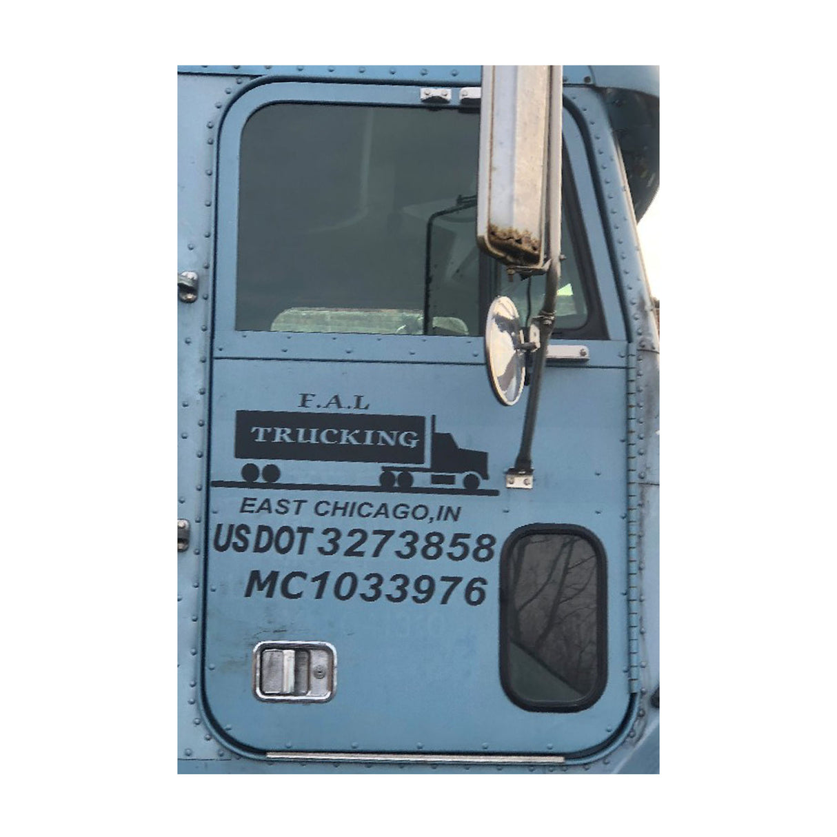 Freightliner FLD Door Passenger Side Used