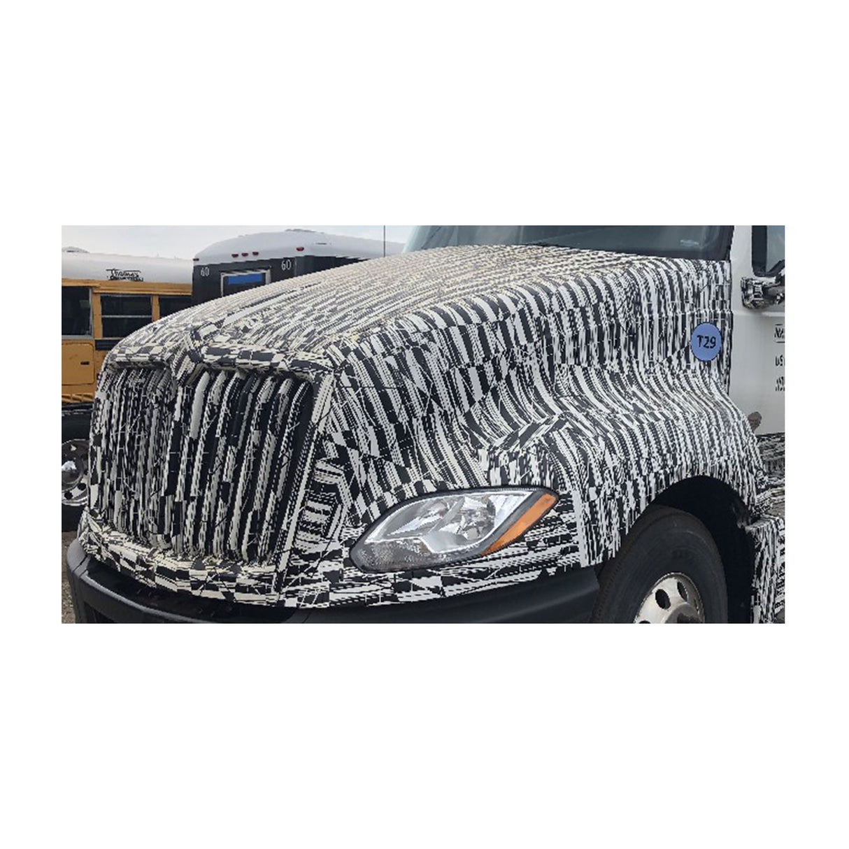 International LT625 Hood Good Used