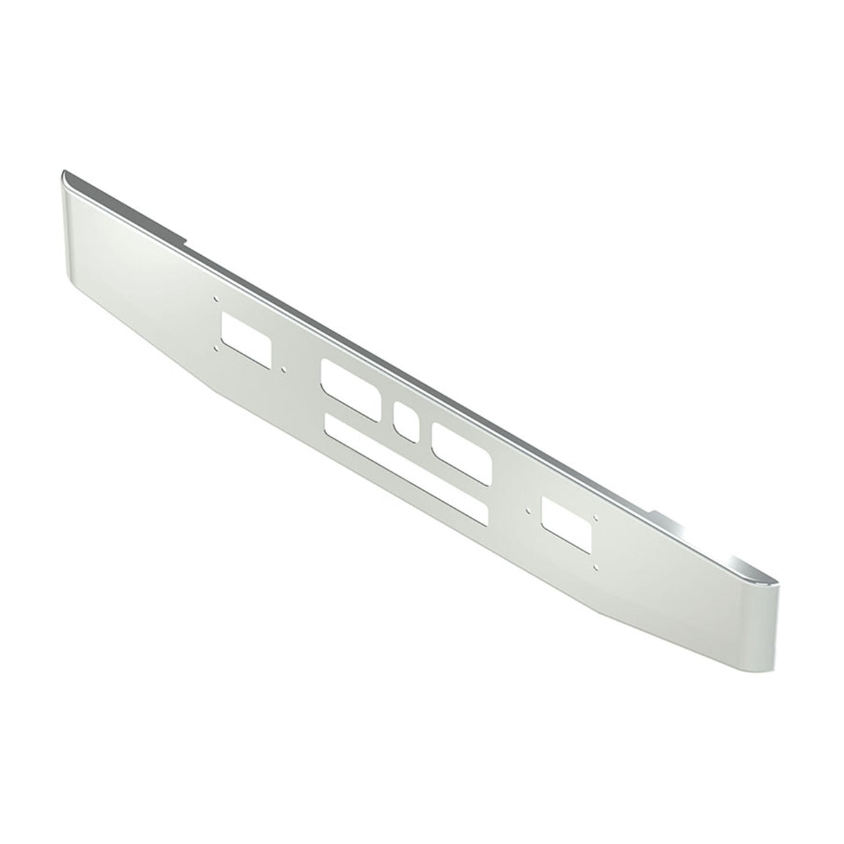 Mack R600, R700 Bumper Chrome Taper Rolled End