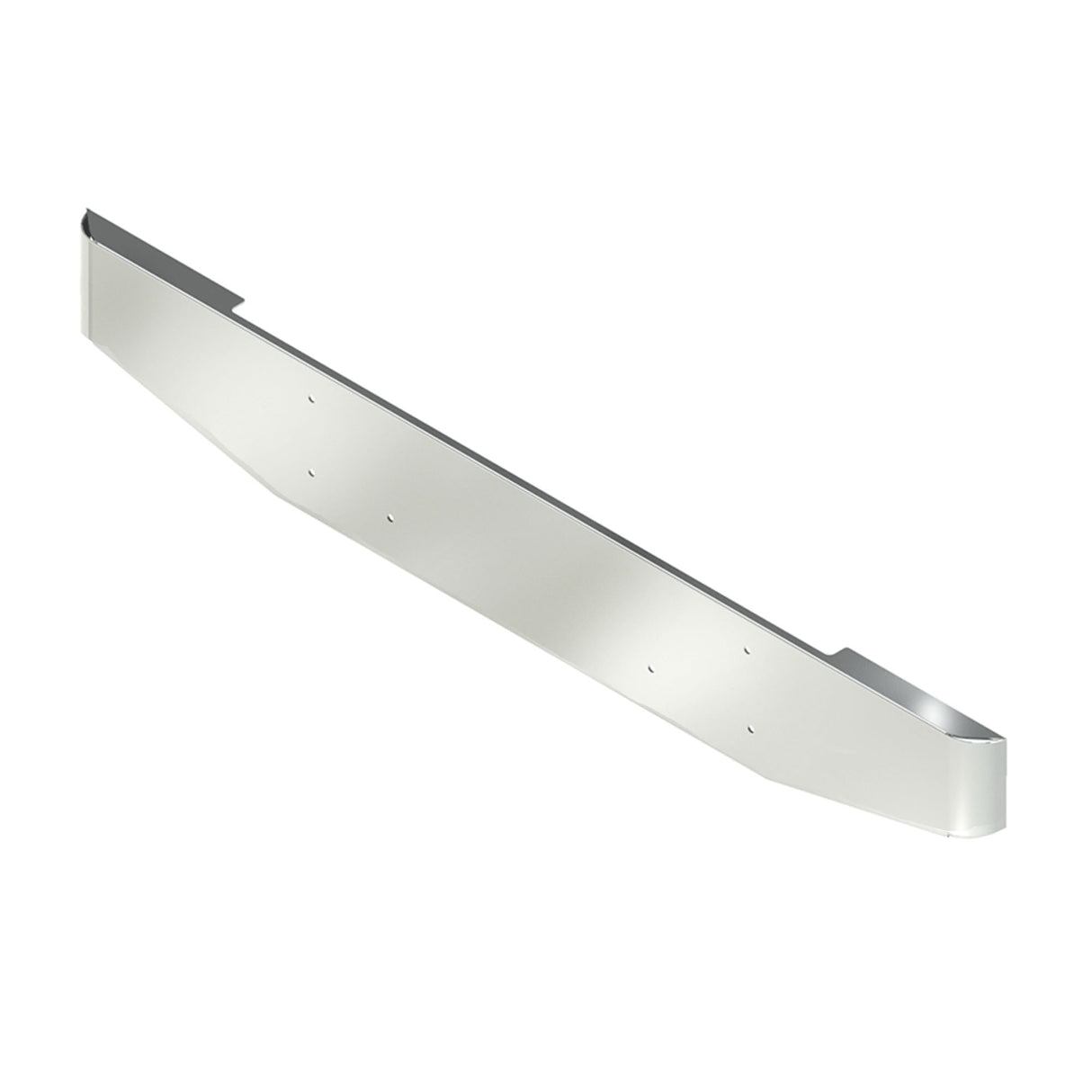 Mack F600 Bumper Chrome Taper Rolled End