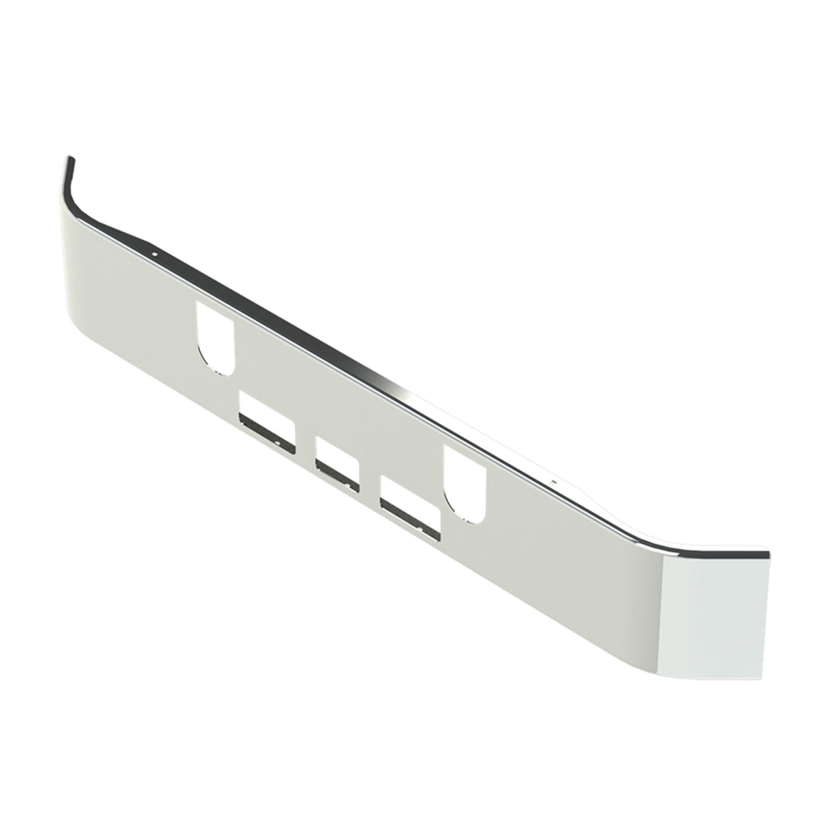 Mack CH Bumper Chrome Set Forward Axle