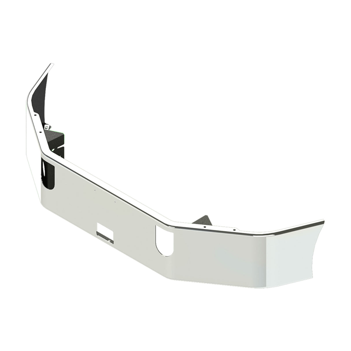 Mack CXP, CXN Bumper 2005 & Newer Chrome Steel