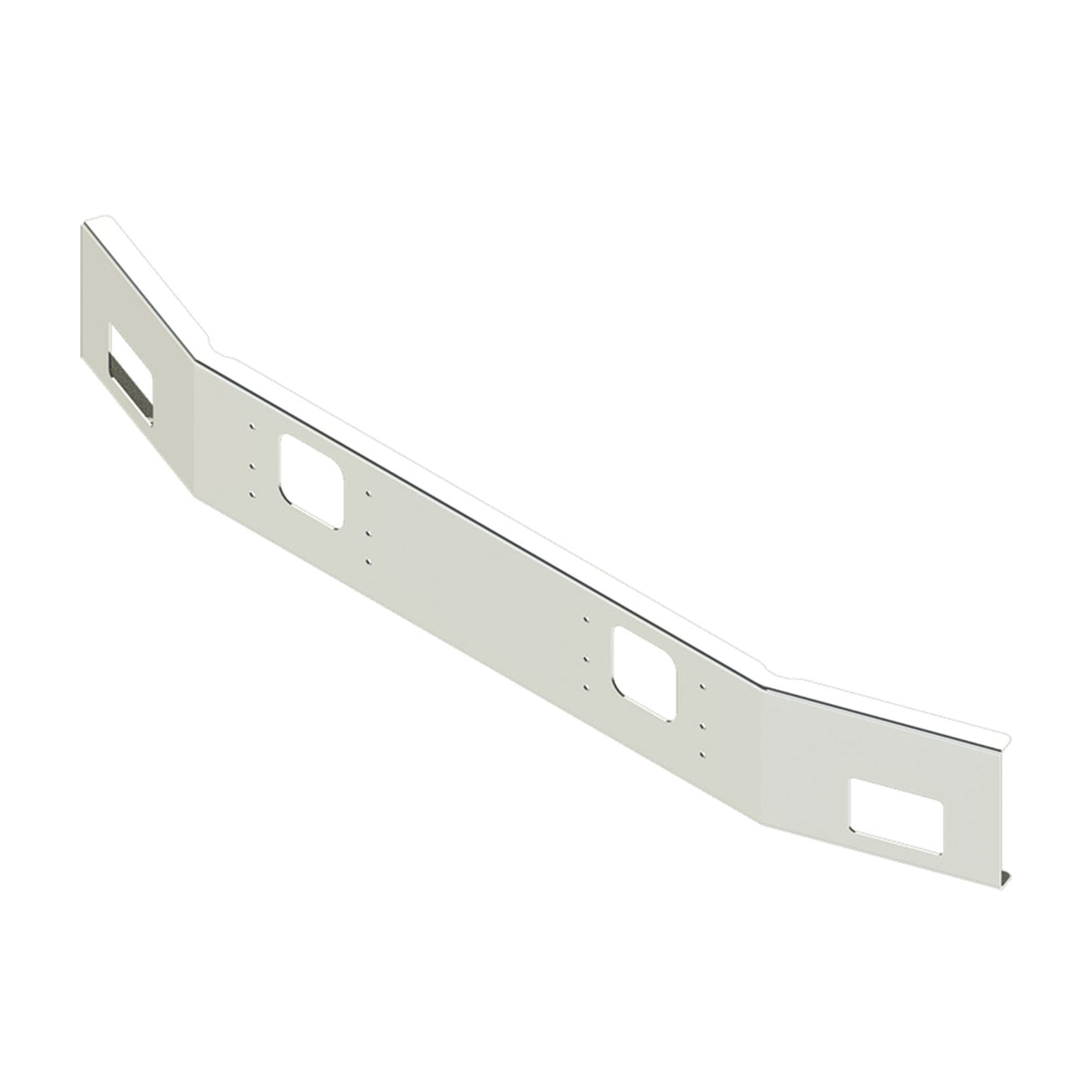 Mack Granite, CTP713, GU713 Bumper 2007 & Newer Chrome Steel