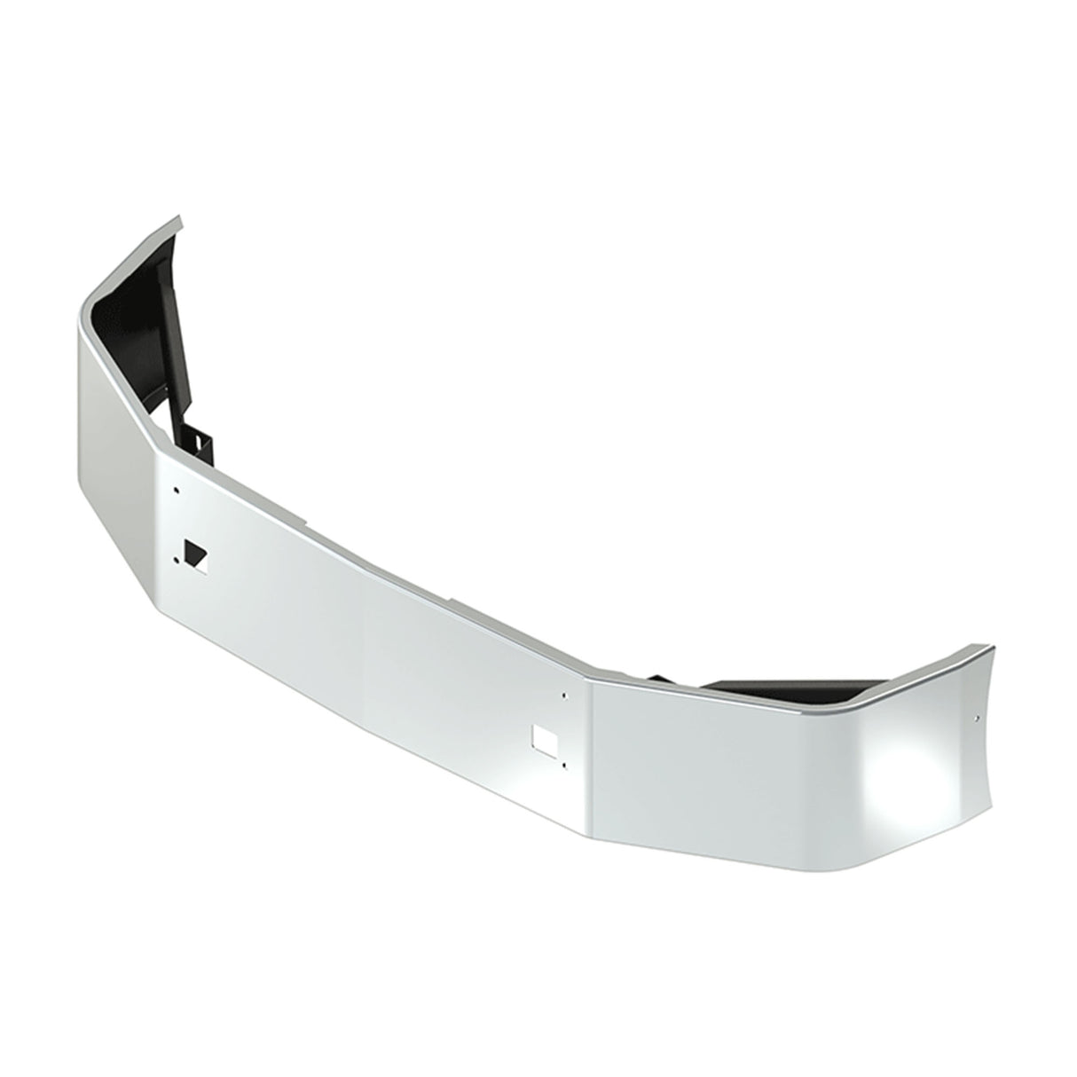 Peterbilt 587 Bumper Chrome Set Back Axle