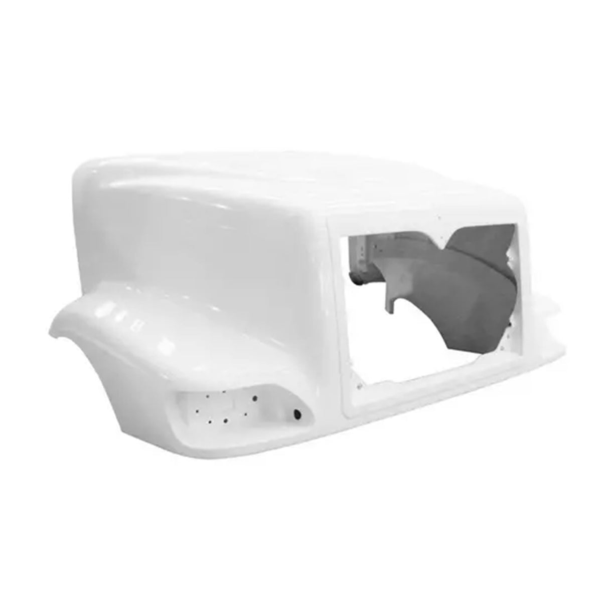 International 9400i Hood Curved Windshield with Hinge Bar 2000 & Newer 3551825C93