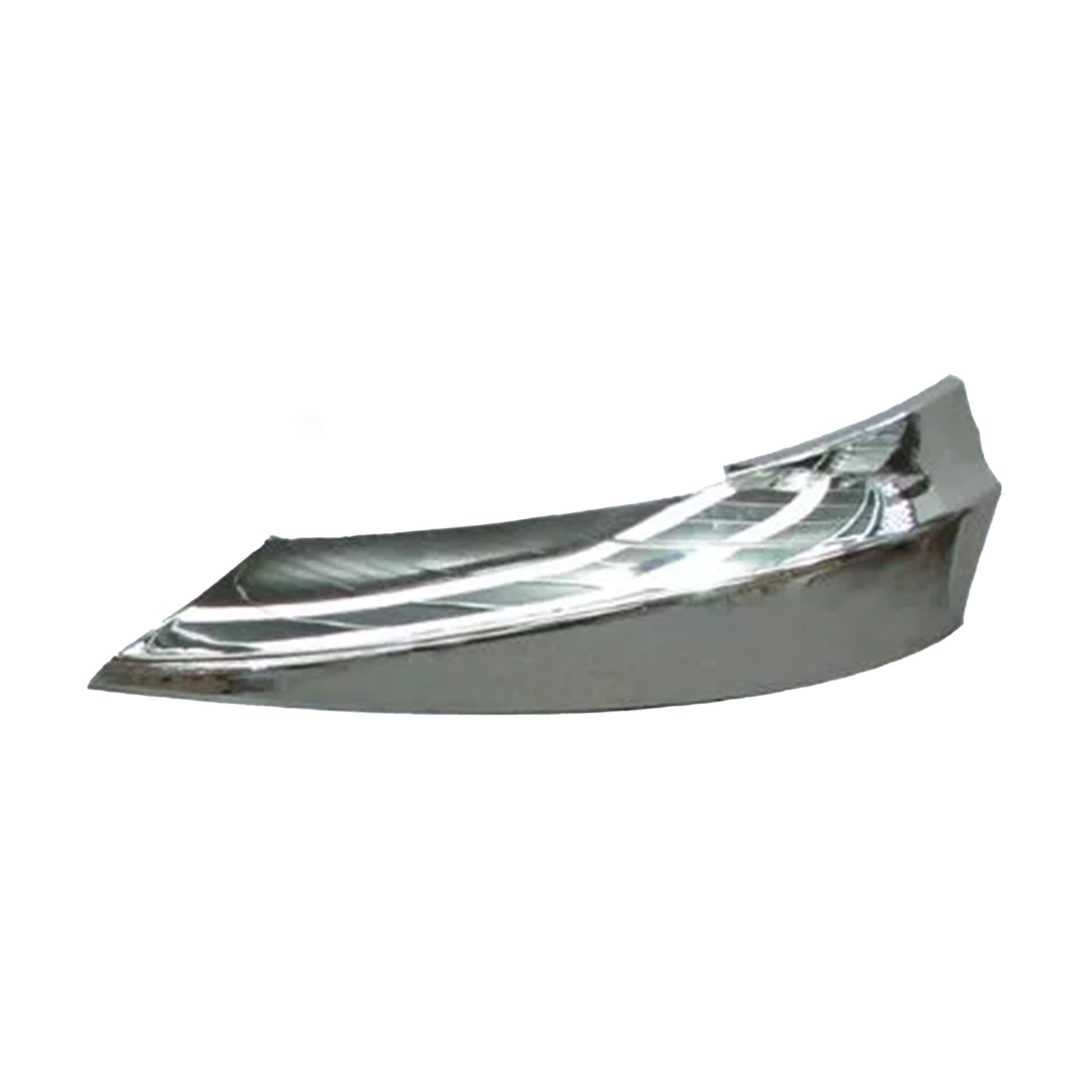International Prostar Bumper Filler Panel Top Chrome Driver Side