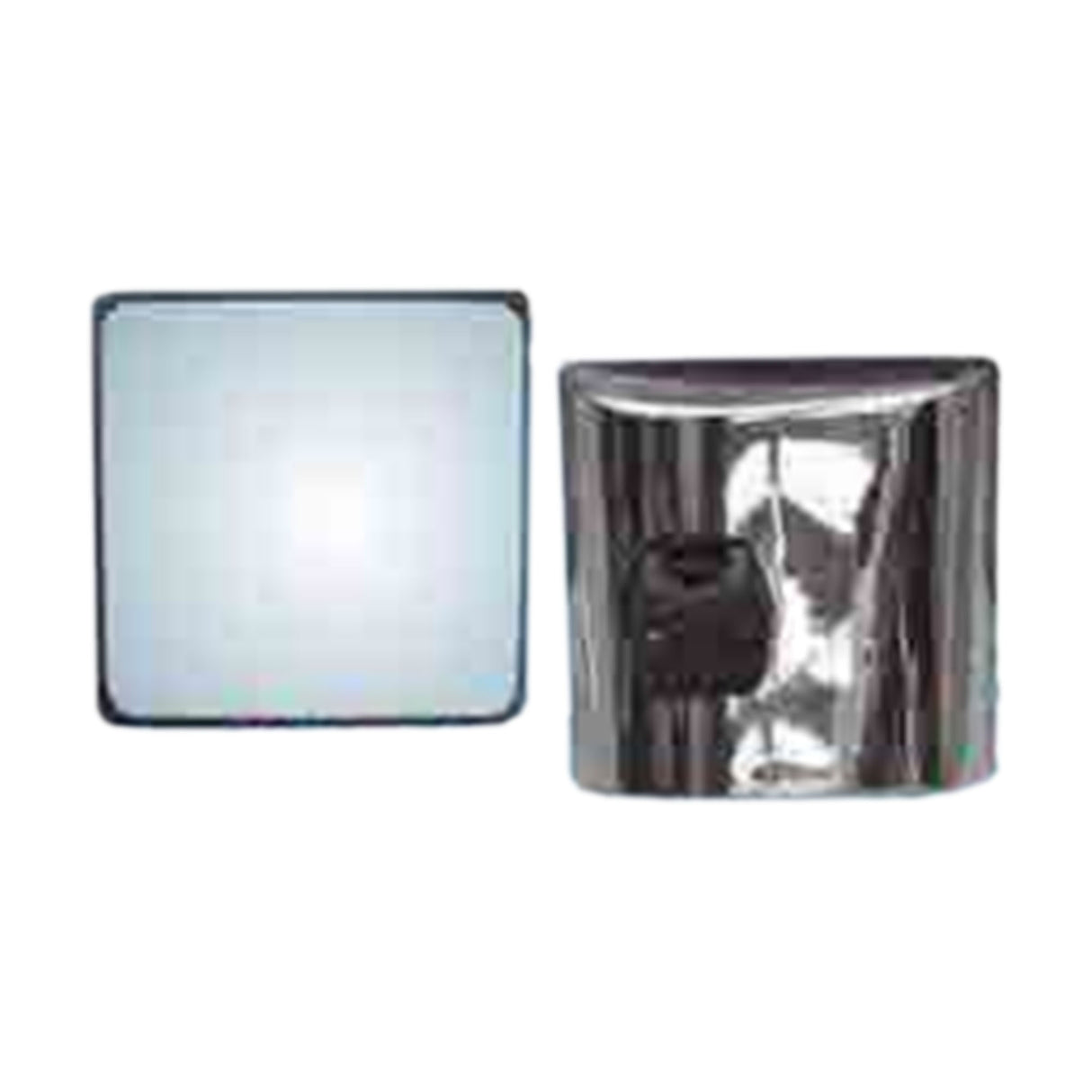 International Prostar Hood Mirror Convex Chrome Fits Driver Side and Passenger Side