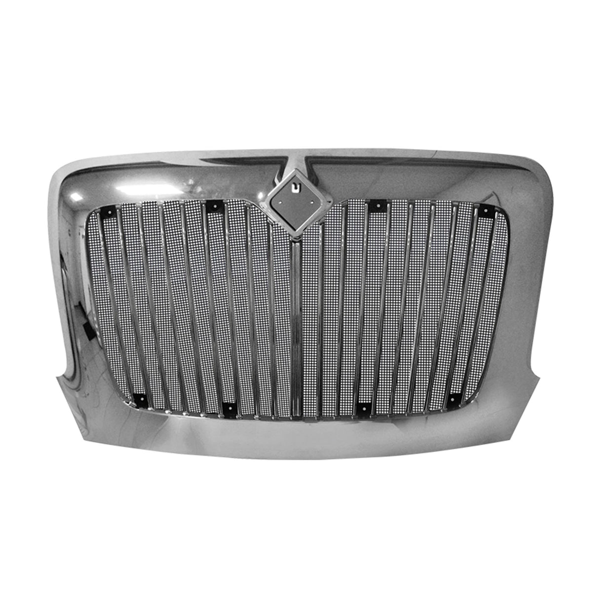 International 8500, 8600 Grille Chrome with Bug Screen