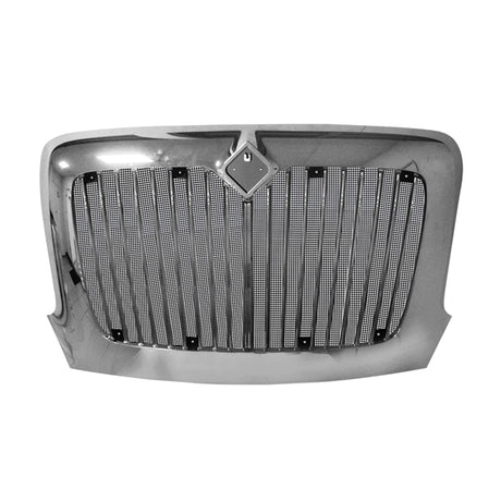 International 8500, 8600 Grille Chrome with Bug Screen