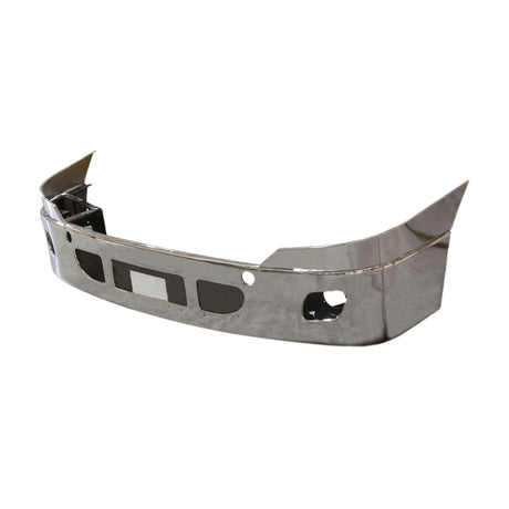 Freightliner Cascadia Chrome Bumper With Fog Driver Sidet Holes 2008 & Newer
