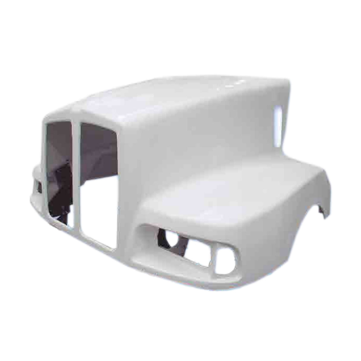 Kenworth T600B Hood Aero without Hinges Replaces 3 Piece 1997 & Newer