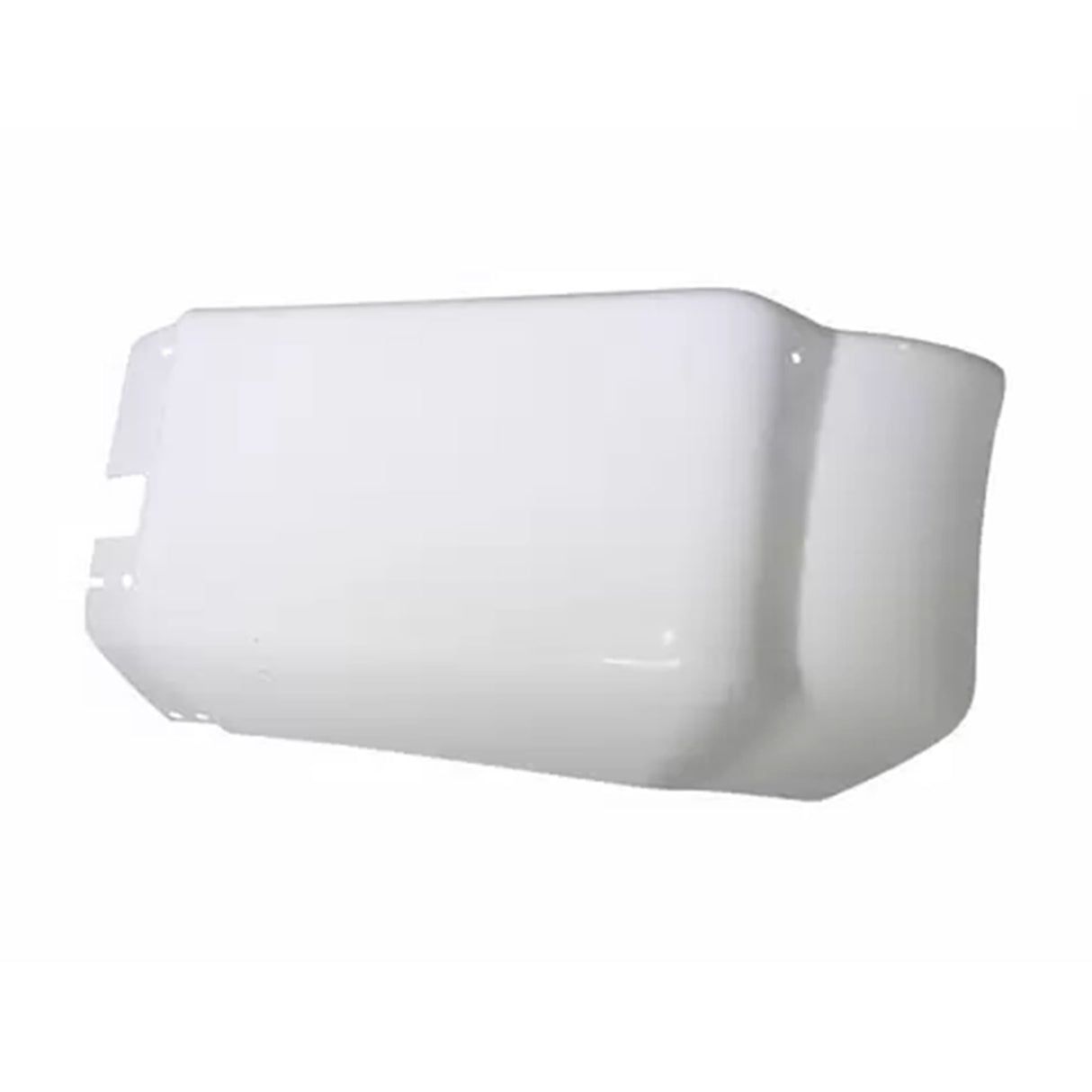 Kenworth T800 Bumper End Fiberglass without Fog Light Hole 2005 & Newer Driver Side