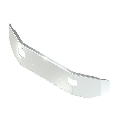 Volvo White, WCA Bumper Chrome Taper Rolled End
