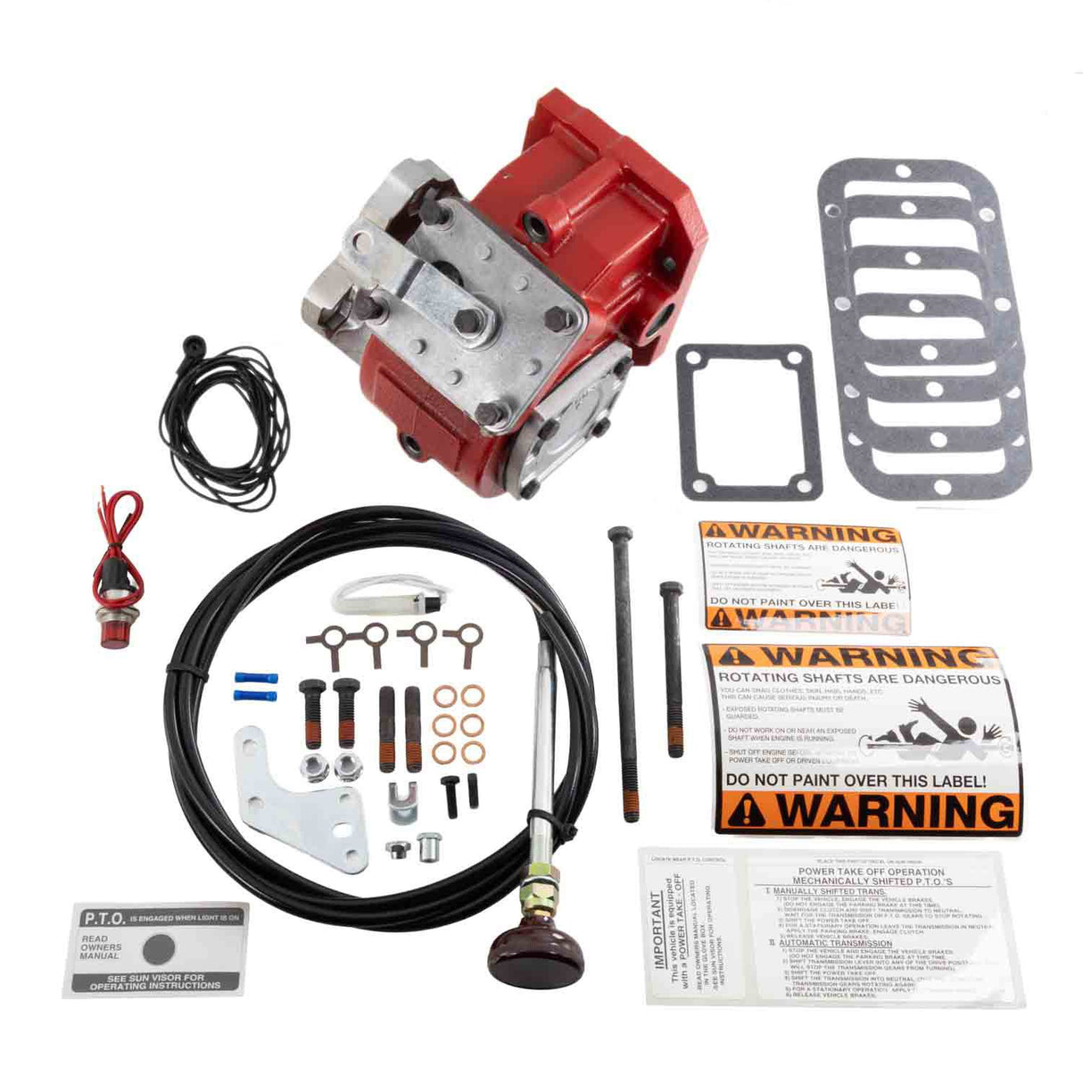 6-Bolt Direct Mount PTO with Wire Shift