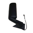 Freightliner Cascadia 2018 - Up Door Mirror Assembly Black Flat Electric and Convex Manual Heat 12V No AAT Passenger A2273907005