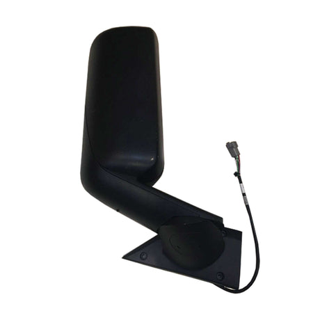 Freightliner Cascadia 2018 - Up Door Mirror Assembly Black Flat Electric and Convex Manual Heat 12V No AAT Passenger A2273907005