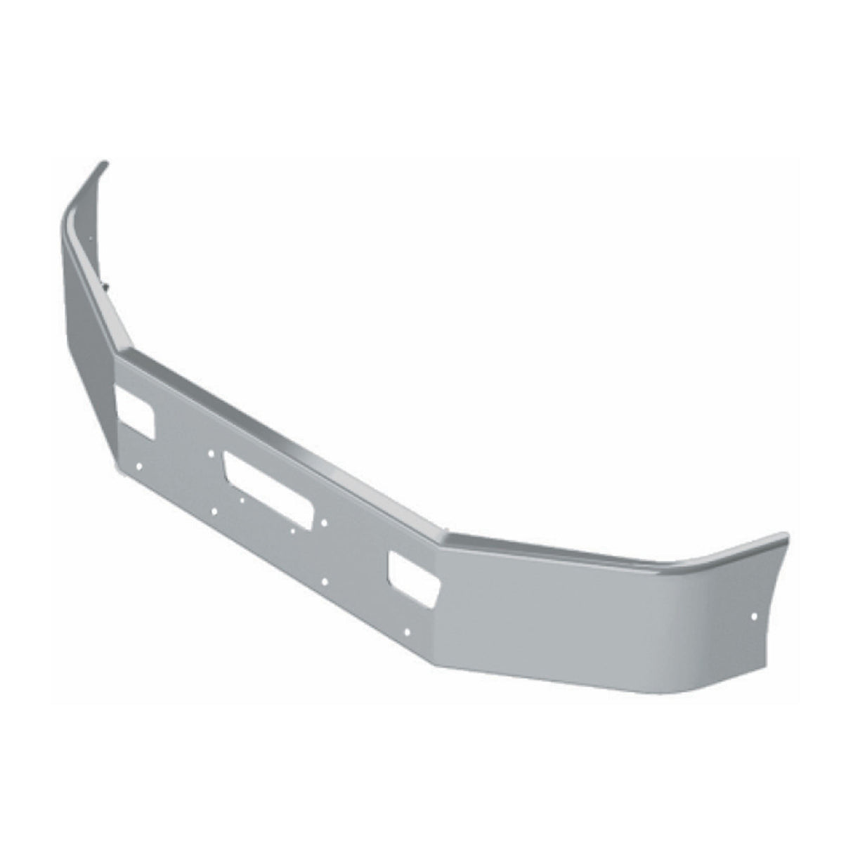 Hino 268, 338 Bumper Chrome Set Back Axle