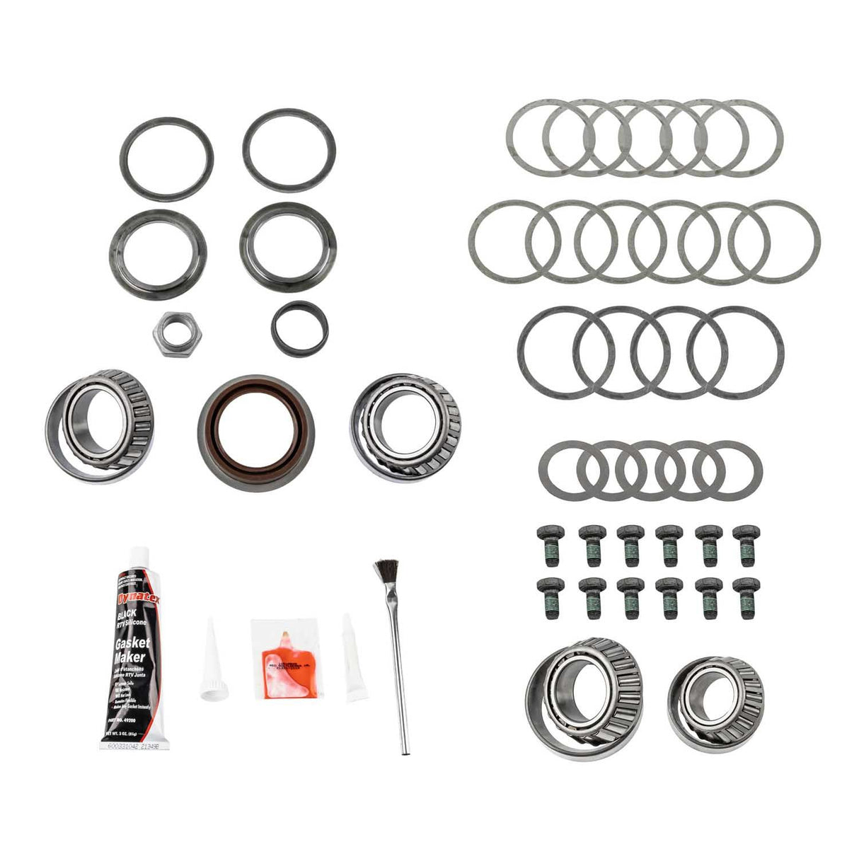 Rear Master Kit for a GM 8.5" or GM 8.625" Differential with Koyo Tapered Bearings
