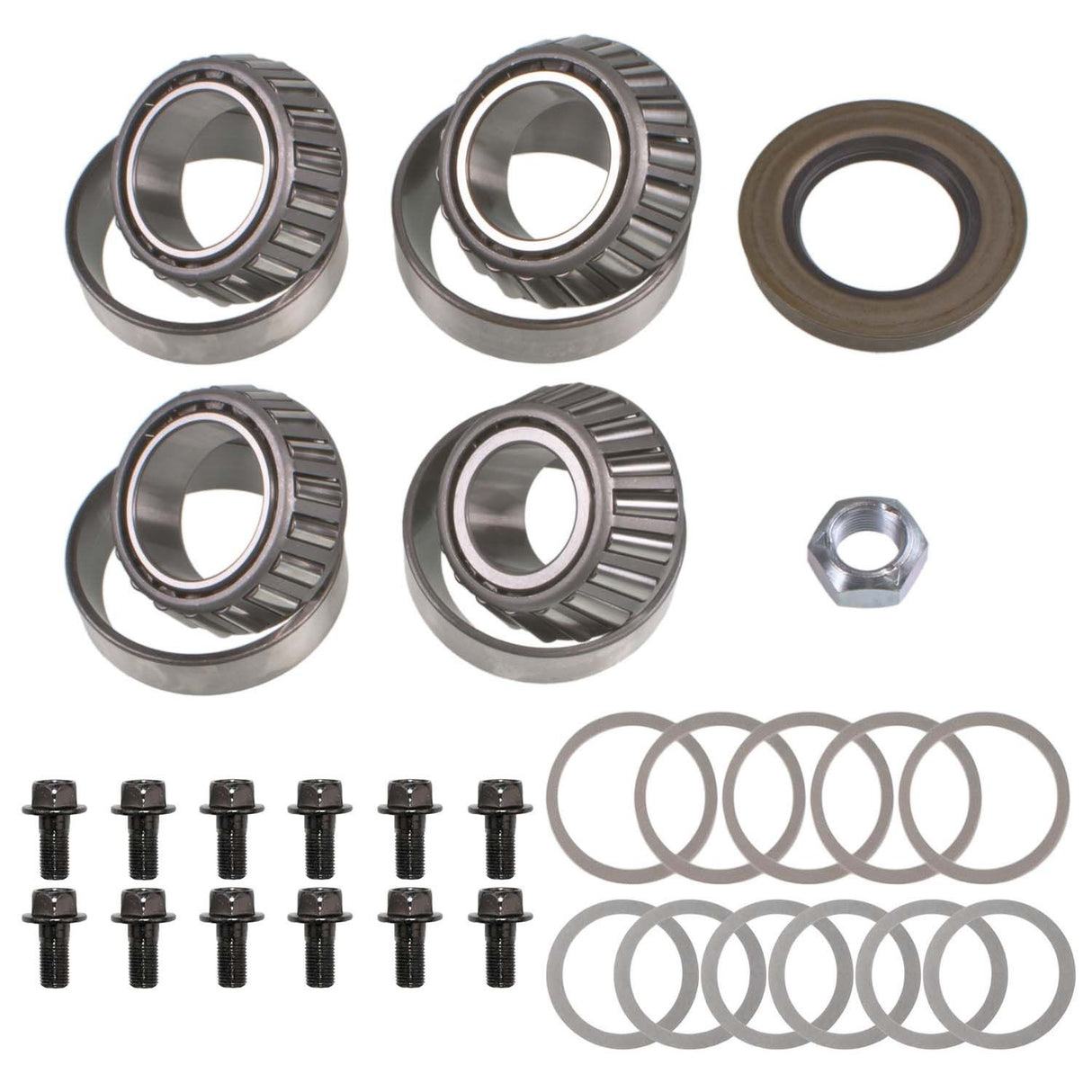 Rear Master Kit for a Chrysler 8.75" (742) Differential with Timken Tapered Bearings
