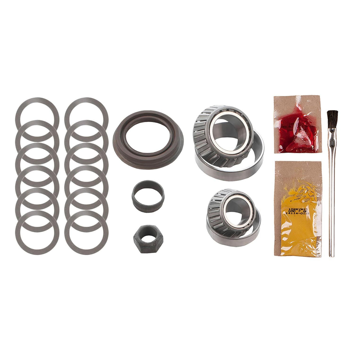 Rear Pinion Kit for a GM 9.5" Differential with Timken Tapered Bearings