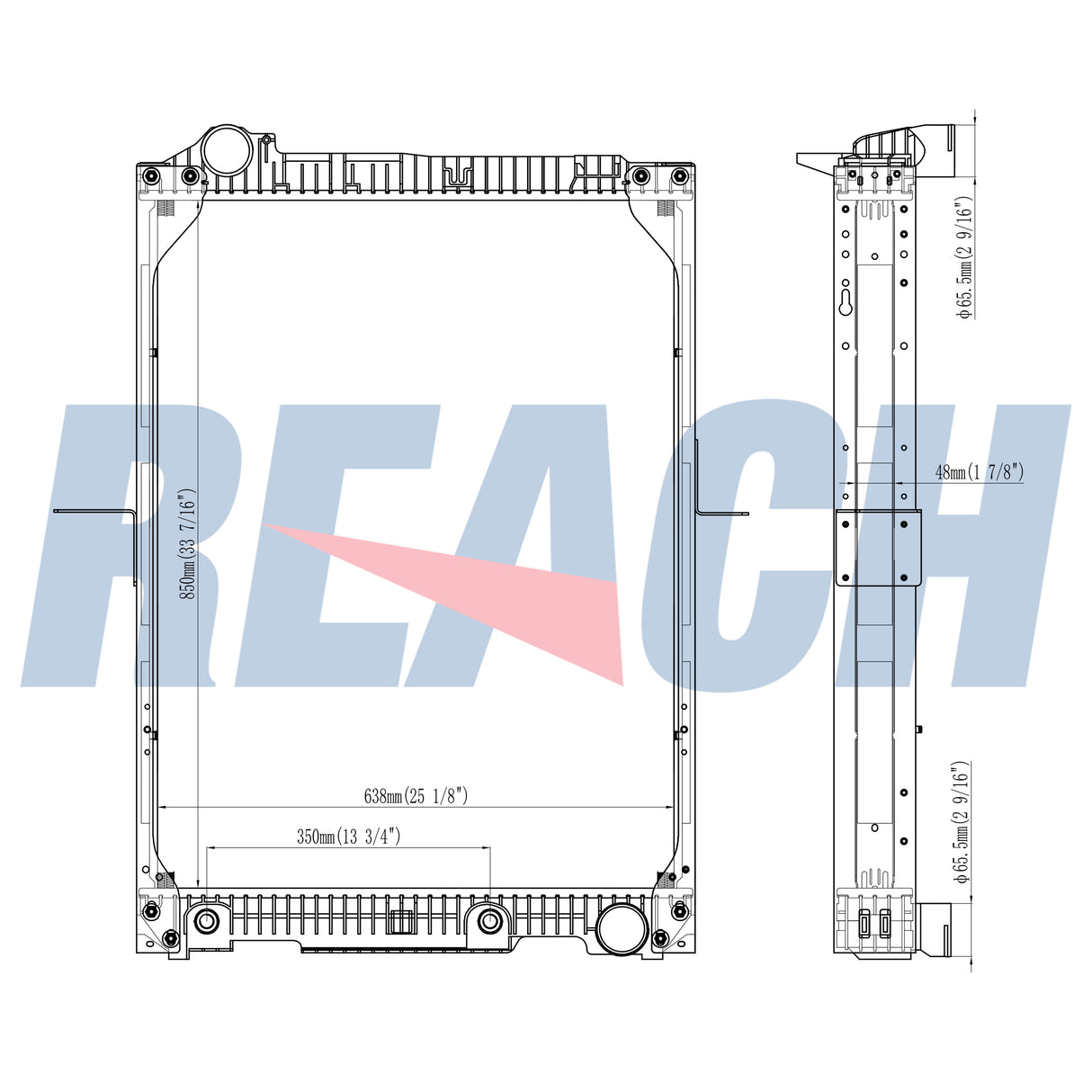 Mercedes Benz/Ng 90 () Radiator 6565001003