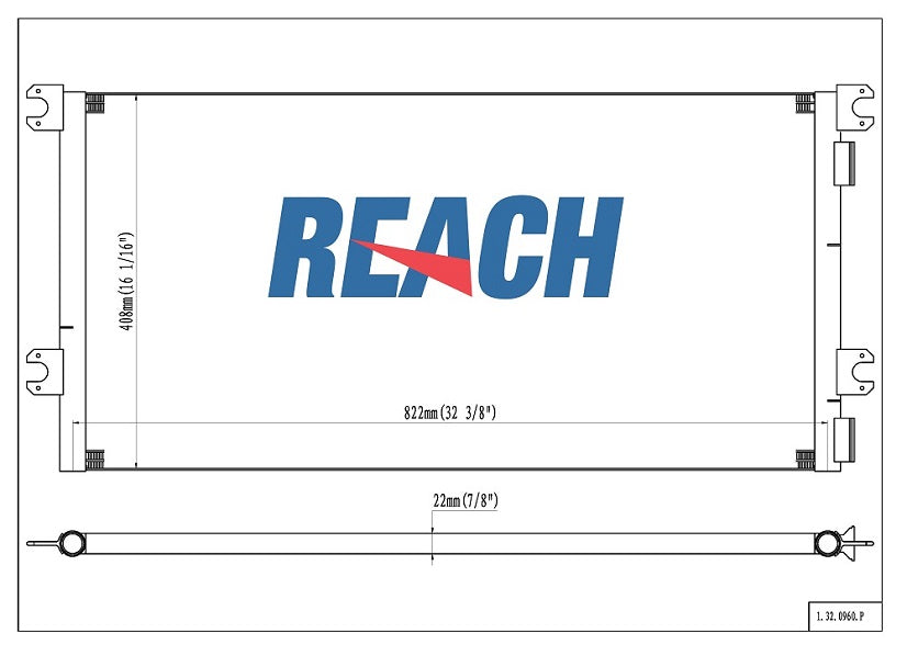Volvo, Mack Truck Condenser 1996-2006 3092918