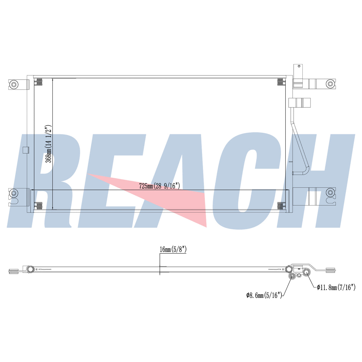 Scania P Condenser 2007-Present 1752264