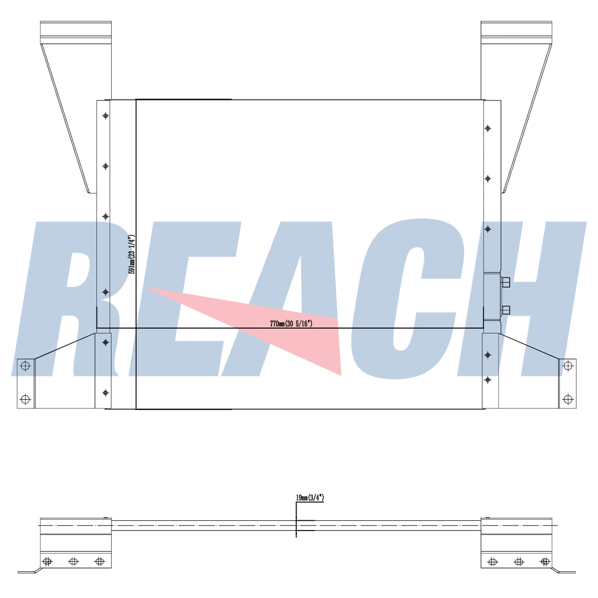Mack Ch/CL Condenser 1994-2000 210RD54M