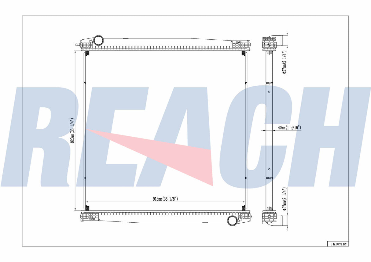 Scania Bus Radiator N/A