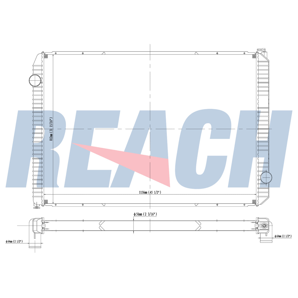 International Workstar Radiator 2010-2011 1003715GS