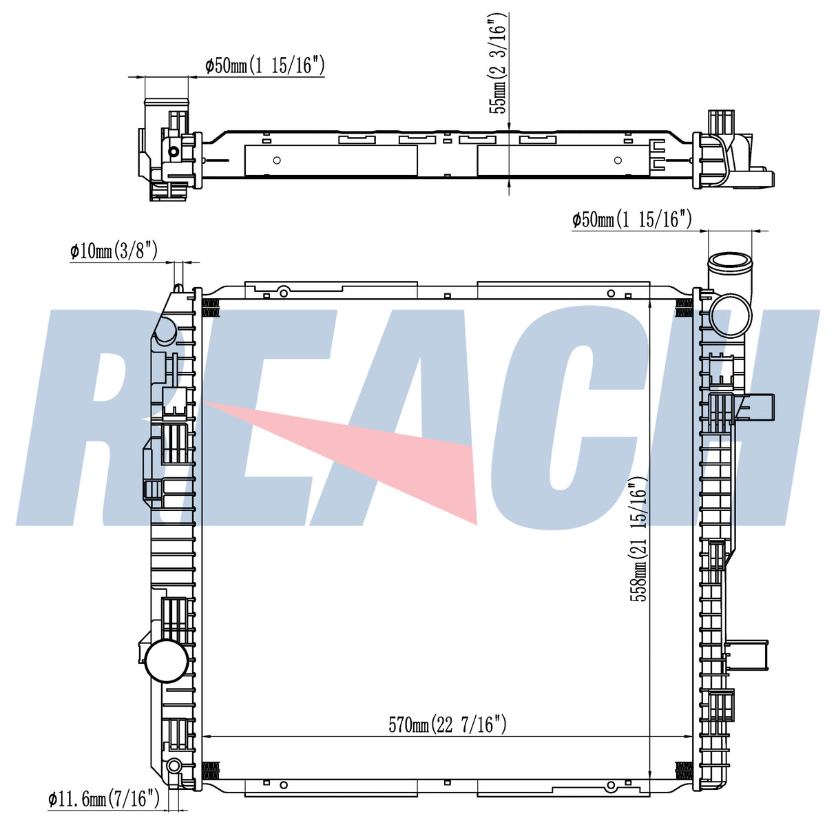 Mercedes Benz Vario Radiator 2006-Present 6685000102