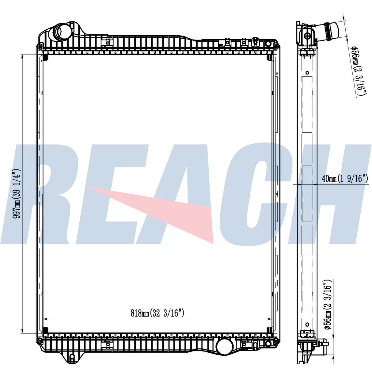 Scania Scania;G Serie G450/G500 Radiator 2439720