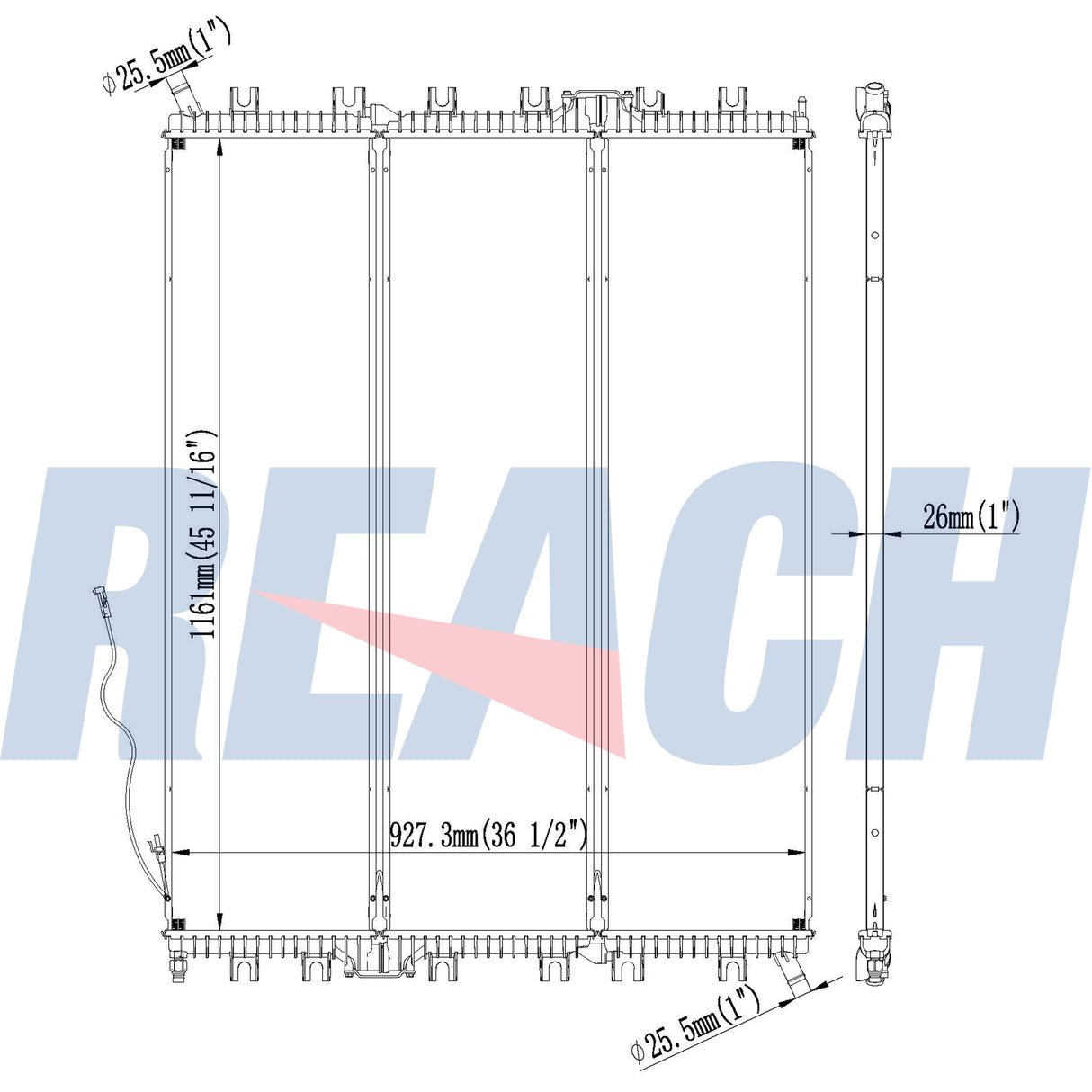 International International/Navistar-Workstar 7000 Radiator 2010-2014 1003716