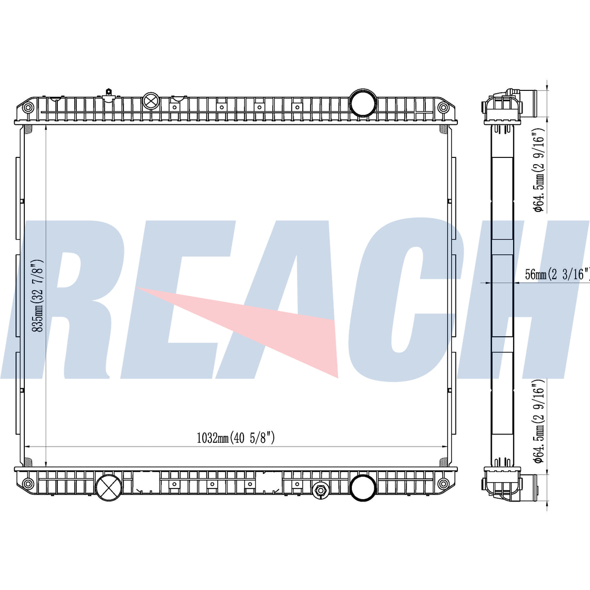 Freightliner /Sterling/Western Star Radiator 529162000