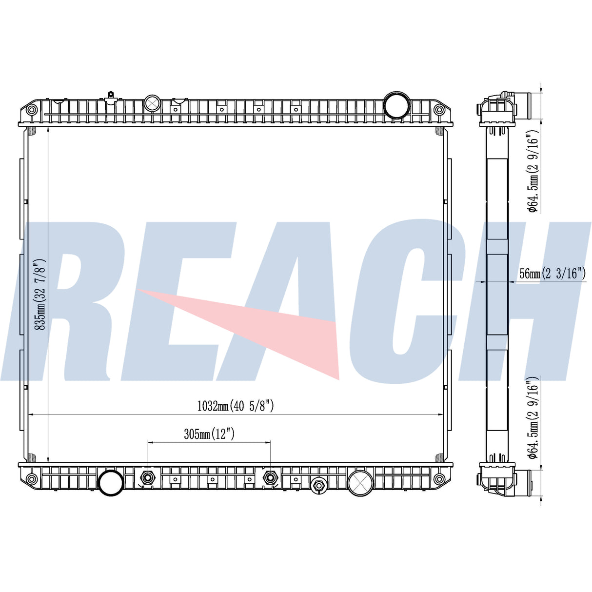 Freightliner /Sterling Radiator 800110