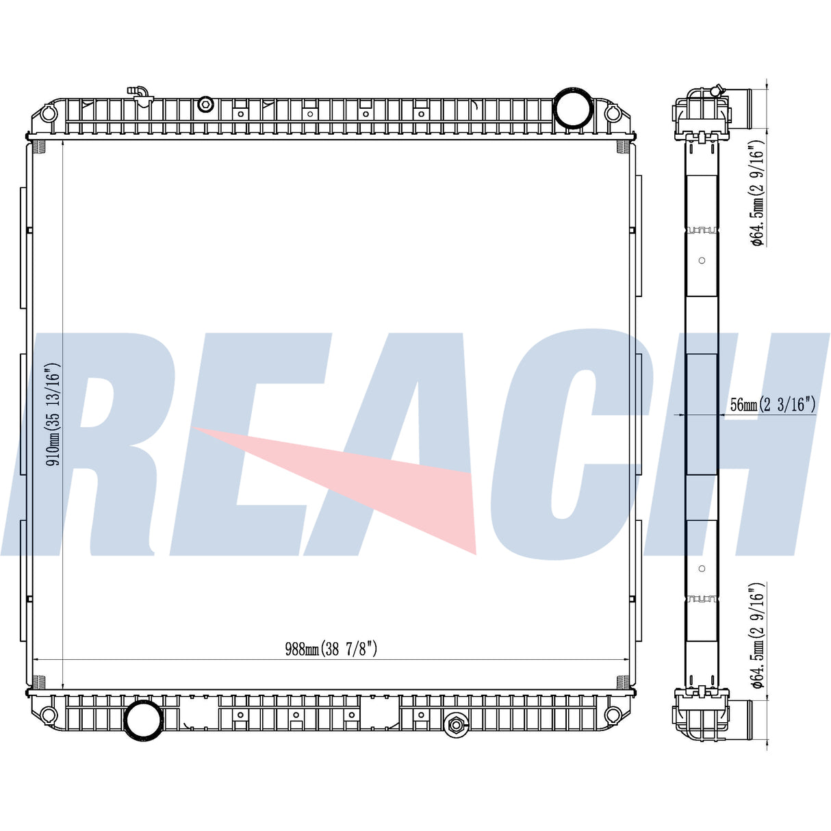 Freightliner /Sterling Radiator 530676001