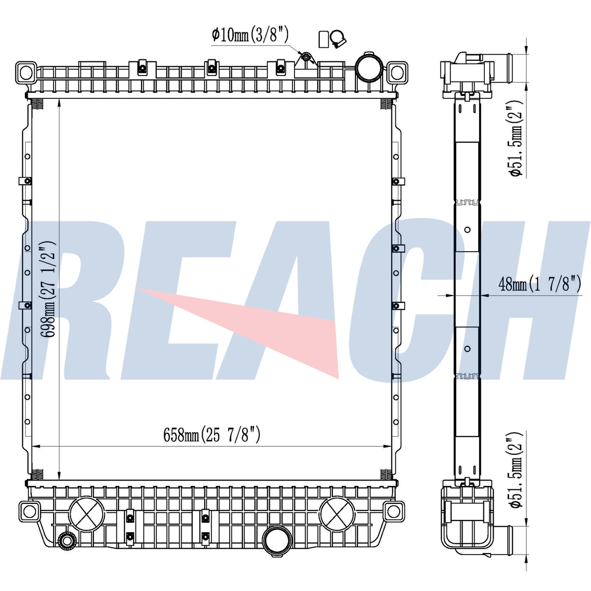 Freightliner Freightliner/M2 Radiator N/A
