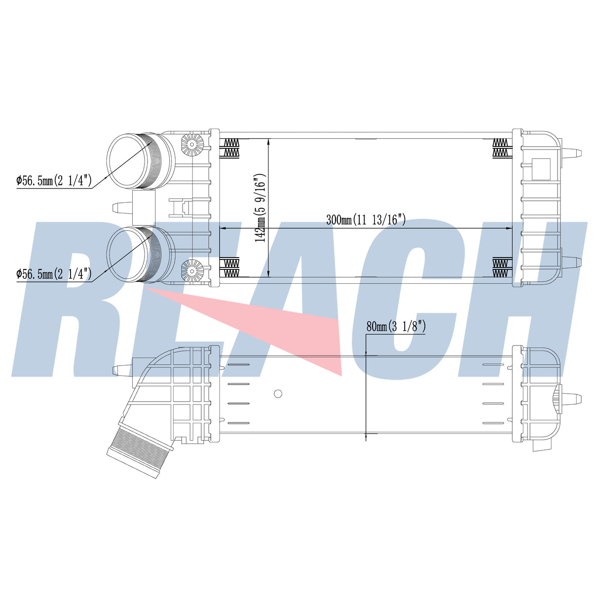 Peugeot 208 Charge Air Cooler 2010-Present 1440P8